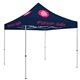 a navy - 2767 10 deluxe tent kit (full - color imprint, 4 locations)