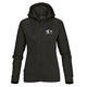 aerial view a carbon stormtech(r) omega womens zip hoody, image 1 of 3