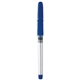 aerial view a blue bic (r) z4+ needle point pen, image 1 of 5