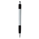 aerial view a black with black ink silver element stylus pen, image 1 of 6