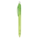aerial view a lime with black ink element plastic slim pen, image 1 of 7