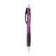 a purple with black ink good value ripple pen