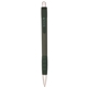 a green with black ink metallic element click ballpoint pen