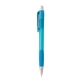 aerial view a turquoise with blue ink element click ballpoint pen, image 1 of 5