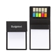a black peek - a - boo notepad with sticky notes