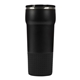 aerial view a black pelican cascade(tm) 22 oz recycled double wall stainless steel tumbler, image 1 of 7