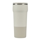 aerial view a cream pelican cascade(tm) 22 oz recycled double wall stainless steel tumbler, image 1 of 7