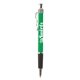 a black trim & green 340 barrel jazz pen with chrome accent