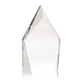 aerial view a clear jaffa acrylic peak award, image 1 of 3