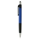 aerial view a navy blue 2726 smoothy metallic stylus, image 1 of 2