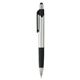 aerial view a silver 420 smoothy metallic stylus, image 1 of 2