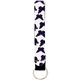 aerial view a custom full color keychain lanyard, image 1 of 2
