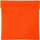 aerial view a orange pop - up tech accessories pouch, image 1 of 2