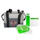 aerial view a green bay on the go sandwich drink chiller, image 1 of 2