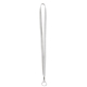 aerial view a white 1/2 fine - print lanyard, image 1 of 3