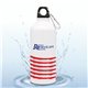 a group of 22 oz aluminum sports water bottle