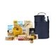 aerial view a group of outward bound gourmet backpack cooler, image 2 of 2
