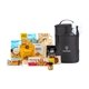 aerial view a group of outward bound gourmet backpack cooler, image 1 of 2
