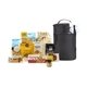 aerial view a group of outward bound gourmet backpack cooler, image 2 of 2