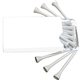 a white golf tees in envelope - golfelope