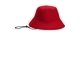 a scarlet new era (r) hex era bucket hat