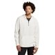 a fan white new era(r) sts 1/4- zip hoodie