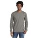 a shadow grey heather new era(r) thermal long sleeve