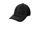 a black/white embroidered new era(r) - stretch mesh contrast stitch cap