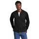 aerial view a black/ black new era (r) track jacket, image 1 of 6