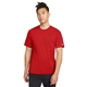 aerial view a scarlet new era(r) series performance crew tee, image 1 of 5