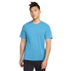 aerial view a sky blue new era(r) series performance crew tee, image 1 of 5