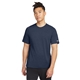 aerial view a true navy new era(r) series performance crew tee, image 1 of 5