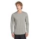 aerial view a rainstorm grey new era(r) series performance long sleeve crew tee, image 1 of 5