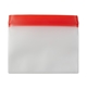 aerial view a red essential care peva event kit, image 1 of 4