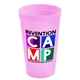 a awareness pink cups - on - the - go 22 oz stadium cup with digital imprint