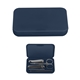 aerial view a navy 5- piece manicure set, image 1 of 3