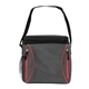 aerial view a red with gray haute heathered 16- can cooler, image 1 of 4