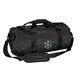 aerial view a black/black stormtech(r) atlantis waterproof gear bag - small, image 1 of 2