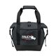 aerial view a graphite/black stormtech(r) oasis 24 pack cooler bag, image 1 of 3