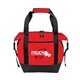 aerial view a red/black stormtech(r) oasis 24 pack cooler bag, image 1 of 3
