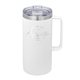 aerial view a white 24oz urban peak(r) alpine vacuum mug, image 1 of 2