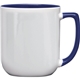 aerial view a royal blue 17 oz duo - tone noble mug, image 1 of 2