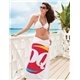 a group of superior weight white beach towel
