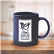a group of 1 color ceramic mug cobalt