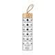 a clear 20 oz botanical motivate bottle