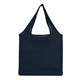 a navy blue foldable cotton tote bag