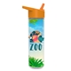 a orange the chiller full color paper insert wrap - 16 oz insulated bottle with flip straw lid