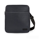 aerial view a navy bugatti contrast collection crossbody bag, image 1 of 6
