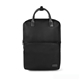 aerial view a black bugatti contrast collection backpack, image 1 of 6