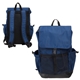 aerial view a navy blue quantum urban backpack, image 1 of 4
